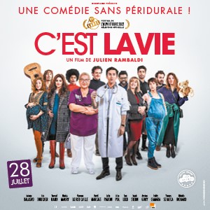 Une affiche du film C’EST LA VIE