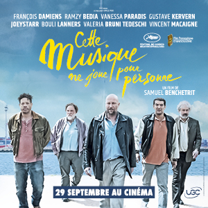 Une affiche du film CETTE MUSIQUE NE JOUE POUR PERSONNE