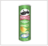 PRINGLES CREAM & ONION