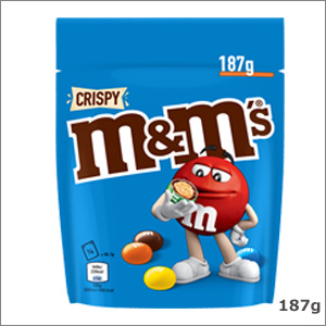 M&M's CRISPY 187G