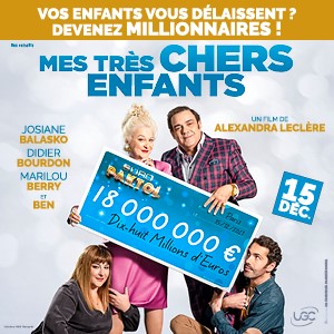 Une affiche du film MES TRES CHERS ENFANTS