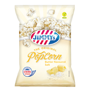 UN SACHET DE POPCORN BUTTER SALT