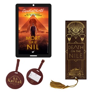 Un Pack goodies MORT SUR LE NIL