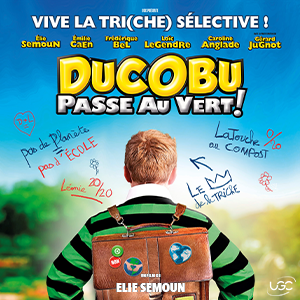 Une affiche « teaser » du film DUCOBU PASSE AU VERT