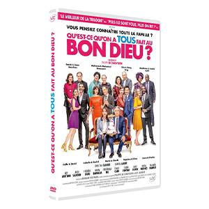Un DVD du film QU’EST-CE QU’ON A TOUS FAIT AU BON DIEU ?