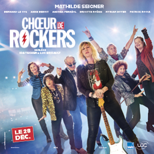 Une affiche du film CHŒUR DE ROCKERS