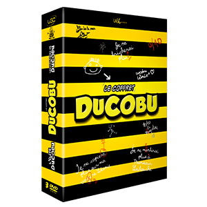 Un coffret DVD des films L’ÉLÈVE DUCOBU, LES VACANCES DE DUCOBU et DOCUBU 3