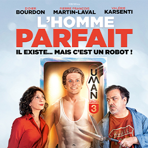 Une affiche du film L'HOMME PARFAIT