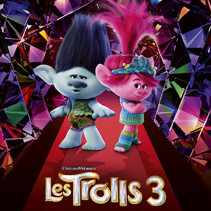 Une affiche au choix du film LES TROLLS 3