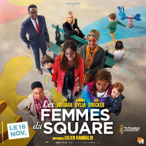 Une affiche du film LES FEMMES DU SQUARE