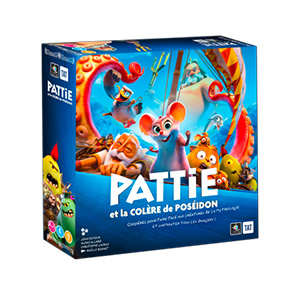 Un jeu de société PATTIE ET LA COLÈRE DE POSÉIDON