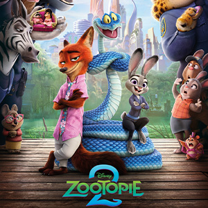 Une affiche au choix du film ZOOTOPIE 2