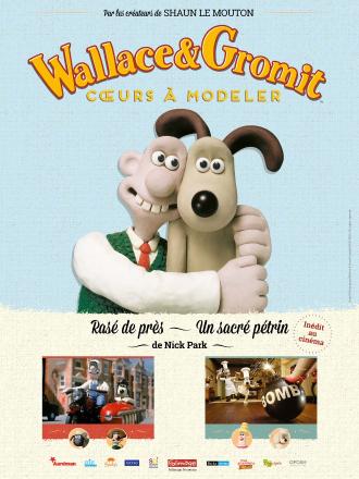 WALLACE ET GROMIT : COEURS A MODELER