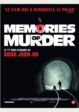 Affiche de MEMORIES OF MURDER