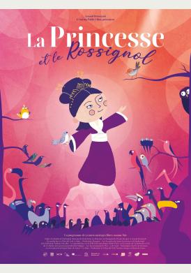 Affiche de LA PRINCESSE ET LE ROSSIGNOL