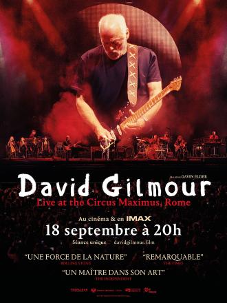 DAVID GILMOUR LIVE AT THE CIRCUS MAXIMUS, ROME