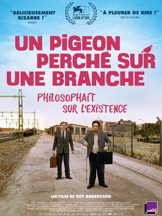 UN PIGEON PERCHE SUR UNE BRANCHE PHILOSOPHAIT SUR L'EXISTENCE