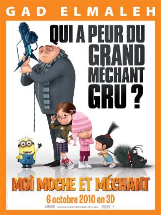 MOI MOCHE ET MECHANT