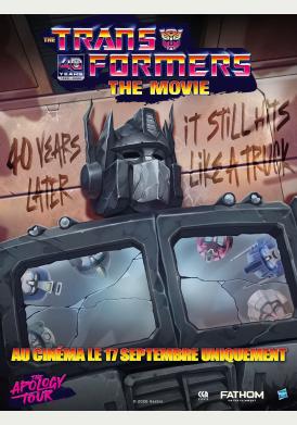 THE TRANSFORMERS: THE MOVIE 40TH ANNIVERSARY poster