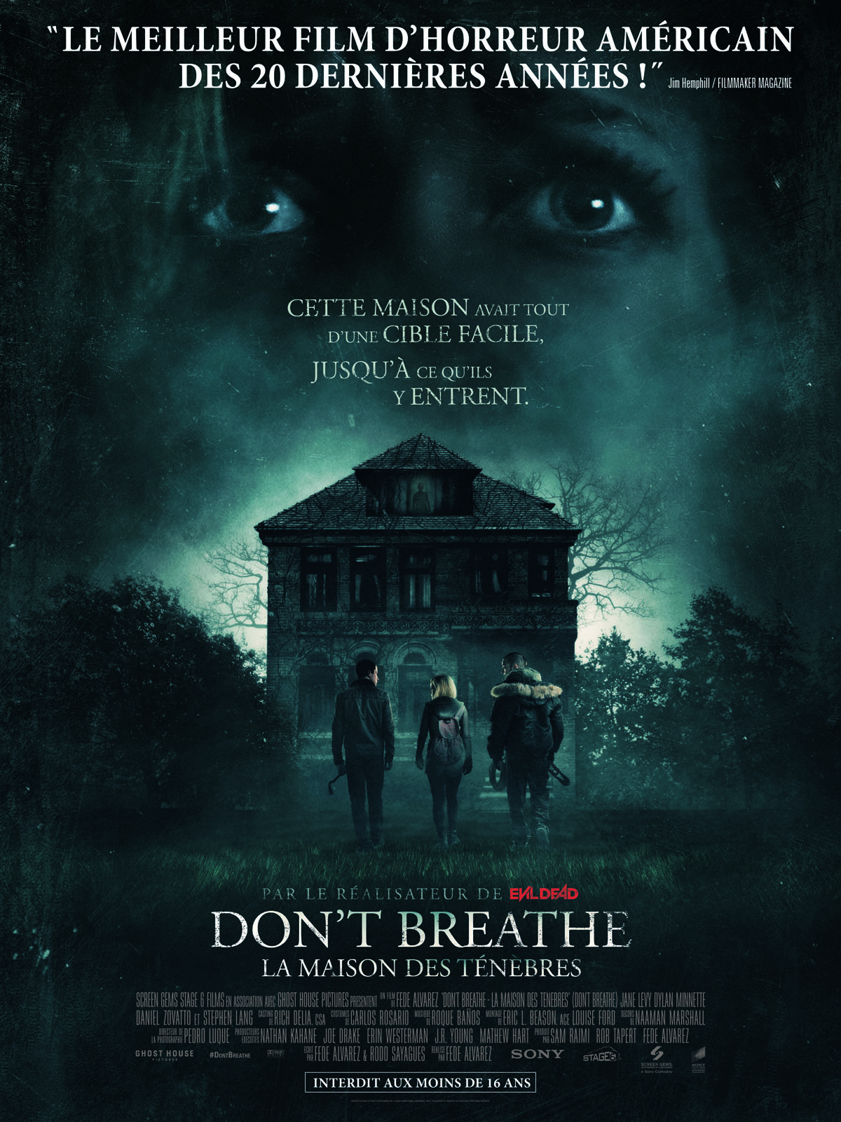 DON'T BREATHE LA MAISON DES TENEBRES