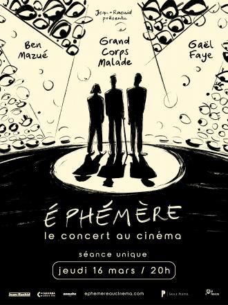 EPHEMERE LE CONCERT AU CINEMA