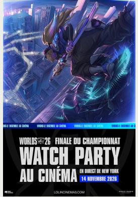 LEAGUE OF LEGENDS WORLDS 26 - FINALS IN CINEMA poster