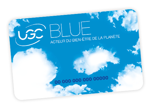 Où utiliser la carte UGC Blue ?