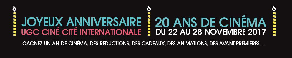 UGC Ciné Cité Internationale fête ses 20 ans