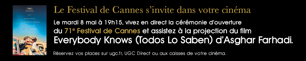 Le Festival de Cannes s’invite dans votre cinéma