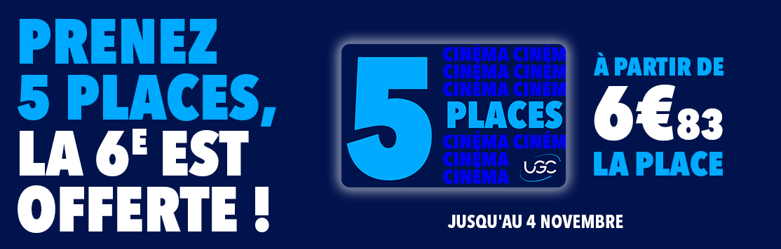 Offre Carte 5 places
