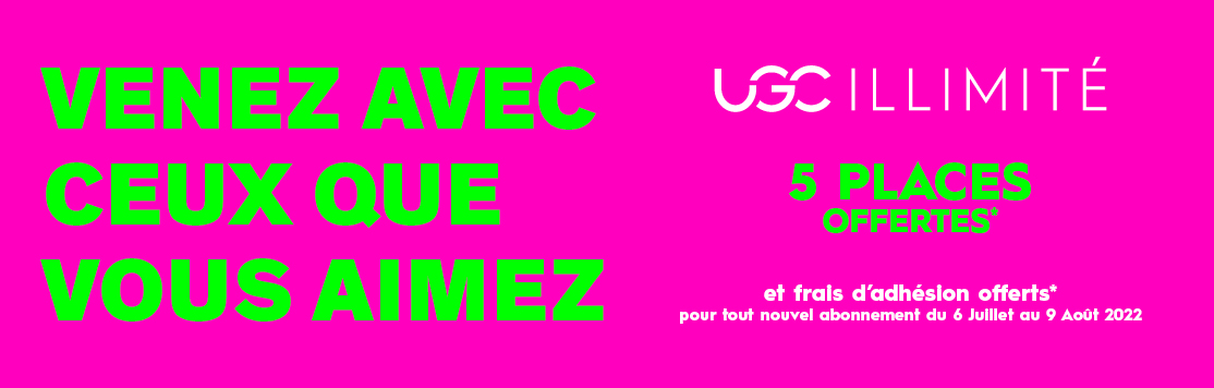 Comment utiliser les 5 places offertes UGC illimité ?