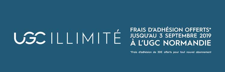 UGC Normandie : abonnez-vous à UGC Illimité !