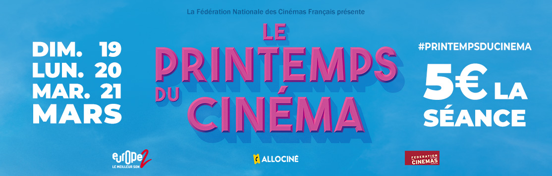 Printemps du cinéma 2023