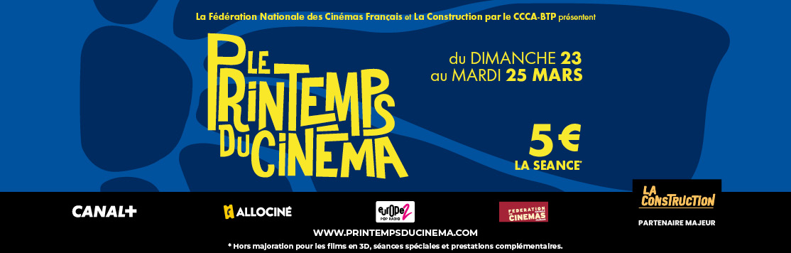 Printemps du cinéma 2025