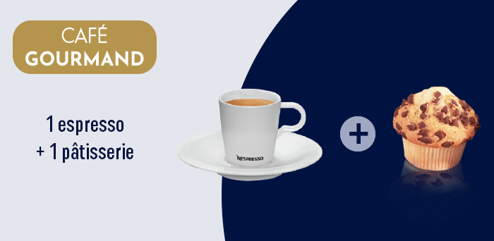 Formule café gourmand